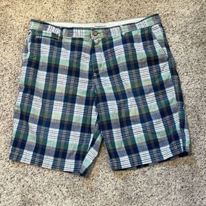 Tommy Bahama Plaid Cotton Shorts Size 40